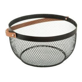 Cesta de malla retro ø29cm colección 'noir kitchen'