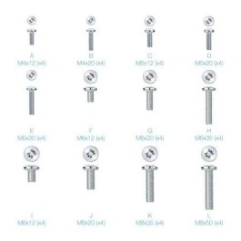 Kit de tornillos TooQ SSK4820