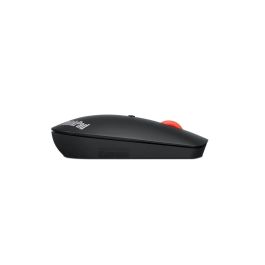 Lenovo ThinkPad Bluetooth Silent Mouse, Inalámbrico, Silencioso, 2400 DPI Ajustable, Bluetooth 5.0, Multi-Dispositivo, Sensor Óptico, Negro