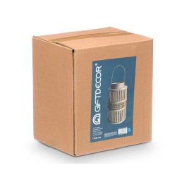 Farol Bambu Natural Vela Med Giftdecor 16X39CM (6 Unidades) Farol Bambu Natural Vela Med Giftdecor 16X39CM (6 Unidades)
