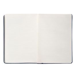 Cuaderno Con Gomilla Antartik Notes Tapa Dura A5 Hojas Rayas Azul Marino 100 Hojas 80 gr Fsc