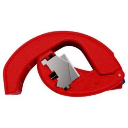 Knipex 902210b Cortatubos para tubos de plástico y manguitos de sellado 20-50mm