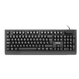 Nilox Teclado USB con Lector DNIe 4.0, SmartCard y Tarjeta Sanitaria, 105 Teclas ISO Español Precio: 23.50000048. SKU: B17JH6CR4W