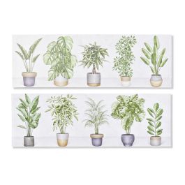 Cuadro Urban DKD Home Decor Verde Blanco 1.5 x 30 x 90 cm (2 Unidades) Precio: 14.7899994. SKU: B1JJ6DF32C