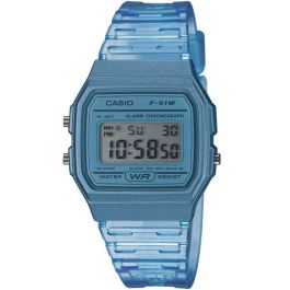 Reloj CASIO Collection F-91WS-2EF cronógrafo, alarma, calendario automático Precio: 39.49999988. SKU: S7201621