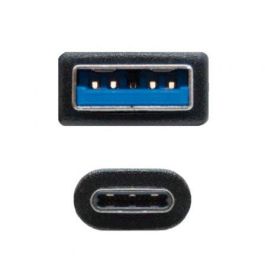 Cable USB 3.1 Tipo-C Nanocable 10.01.4002/ USB Tipo-C Macho - USB Macho/ 2m/ Negro Cable USB 3.1 Tipo-C Nanocable 10.01.4002/ USB Tipo-C Macho - USB Macho/ 2m/ Negro