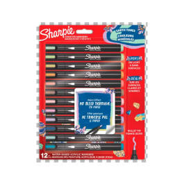 Rotulador Sharpie Creative Acrylic Surtido Colores Tierra Blister De 12 Precio: 22.49999961. SKU: B1A9KPKVYK