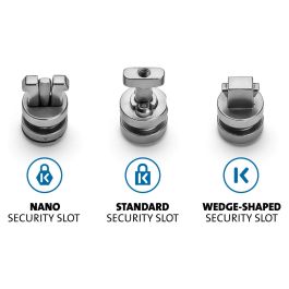 Kensington ClickSafe Universal Slots Security Anchors Kit Compatible con ranuras T-Bar, Nano y Wedge Precio: 24.50000014. SKU: B1G9NBMAXE