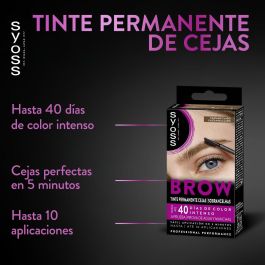 Syoss Tintura Permanente para Cejas #Castaño Claro 1 unidad