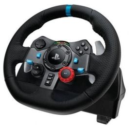 Logitech G29 Driving Force Racing Wheel para PS4, PS3 y PC con pedales reactivos, controles de acceso directo y construcción de calidad