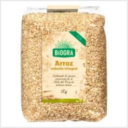 BIOGRA Arroz Redondo Integral Bio 1Kg. Sin Gluten, Vegano y sin Lactosa, cocción 35-45 minutos Precio: 6.5. SKU: B156H4R4S9