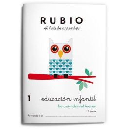 Cuaderno Rubio A5 Educacion Infantil Nº 1 - Animales Del Bosque (+3 Años) (Set de 10) Precio: 12.89000024. SKU: B1JMTYVL2Y