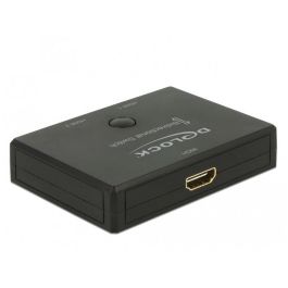 DeLOCK Conmutador HDMI 2 a 1 Bidireccional 4K 60 Hz