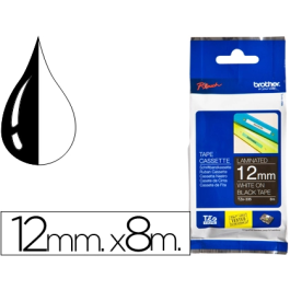 Brother TZe-335 Cinta de Etiquetado Blanca sobre Negro – 12mm de Ancho, 8m de Largo. Compatible con Impresoras P-touch (Logo TZ/TZe) Precio: 20.89000023. SKU: B1JQDW3QYN