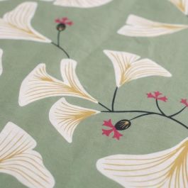 Today 122794 Juego de cama Sunshine 100% Algodón 240x220cm 2 personas con 2 fundas almohada 63x63cm Estampado Verde