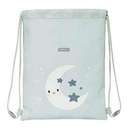 Bolsa Mochila con Cuerdas Safta Luna Gris 26 x 34 x 1 cm Bolsa Mochila con Cuerdas Safta Luna Gris 26 x 34 x 1 cm