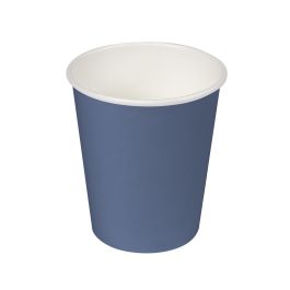 Set de 24 vasos de cartón azul 200 cc Algon (36 Cajas) Set de 24 vasos de cartón azul 200 cc Algon (36 Cajas)