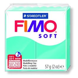 Staedtler Pasta de modelar Fimo Soft 57g Verde Menta Blanda y Suave Precio: 2.6899994. SKU: B1AJQYEL56