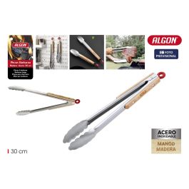 Pinzas Barbacoa Wood 30Cm Algon Bbq (24 Unidades)