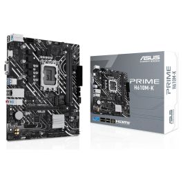 ASUS PRIME H610M-K Intel LGA 1700 DDR5 HDMI PCIe 4.0 4SATA3 USB3.2 MATX Precio: 93.58999947. SKU: B1AFWS5LRD