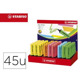 Rotulador Stabilo Boss Fluorescente 70 Expositor De 45 Unidades Colores Surtidos Precio: 47.49999958. SKU: B12DXVWDF5