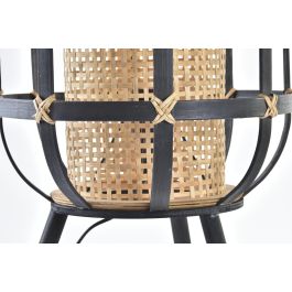 DKD Home Decor Lámpara Sobremesa Colonial Marrón Negro 31 x 51 x 31 cm