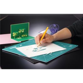 Cúter artístico ak-1/5b con forma de lápiz y 5 cuchillas tipo kb Cúter artístico ak-1/5b con forma de lápiz y 5 cuchillas tipo kb