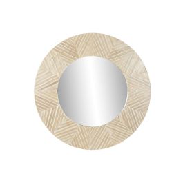 Espejo de pared Home ESPRIT Blanco Marrón Mosaico Tropical 100 x 4 x 100 cm Precio: 137.68999948. SKU: B1KGEPYCKM