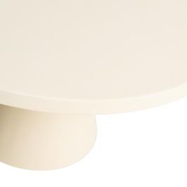 Mesita Crema Acero 71 X 71 X 38 cm