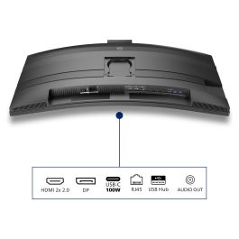 Philips Monitor 34B2U6603CH 34" 3440x1440 Wide Quad HD 120Hz VA USB-C HDMI DP Gris