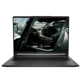 MSI Portatil Stealth 16 Mercedesamg A1Vgg-298Es. 16" Oled Qhd+ (2560X1600) 240Hz,. Ultra 9 Processor 185H. Nvidia Geforce Rtx 4070, Gddr6 8Gb. Ddr5 16Gb*2. Win 11 Home Adv. Gray