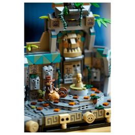 LEGO Indiana Jones 77015 Templo del Ídolo Dorado - Set de Construcción de 1545 Piezas para Adultos 18+