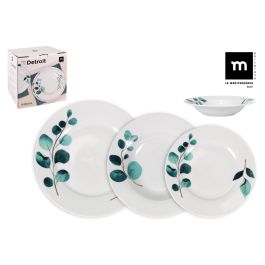 La Mediterranea Vajilla Redonda 18 Piezas Detroit (2 Unidades) Precio: 40.49999954. SKU: B1GBJ7A9N6