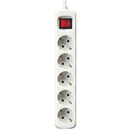Regleta Enchufes 5 Tomas con Interruptor Silver Electronics Precio: 8.79000023. SKU: S0424974