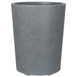 Maceta - DEROMA - Millennium R - Gris ceniza - Con reserva de agua - Altura 53 cm