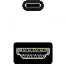 Nanocable 10.15.5135 Cable Conversor USB-C a HDMI 1.4 4K 30Hz Thunderbolt 3 5m Negro Nanocable 10.15.5135 Cable Conversor USB-C a HDMI 1.4 4K 30Hz Thunderbolt 3 5m Negro