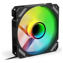 Sharkoon SHARK Mirror RGB PWM REVERSE Ventilador PC 120mm Negro con RGB Direccionable, Efecto Espejo Infinito y Flujo de Aire Invertido Precio: 15.49999957. SKU: B1JJEB5MFN
