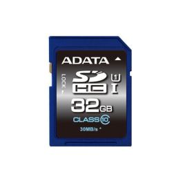 ADATA 2g Tarjeta de Memoria SDHC 32GB Clase 10 UHS-I U1 Serie Premier 50/33 MB/s para Cámara Digital Resistente a Rayos X y Temperaturas