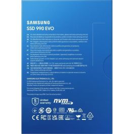 Disco SSD Samsung 990 EVO 2TB/ M.2 2280 PCIe 5.0/ Compatible con PS5 y PC/ Full Capacity Disco SSD Samsung 990 EVO 2TB/ M.2 2280 PCIe 5.0/ Compatible con PS5 y PC/ Full Capacity