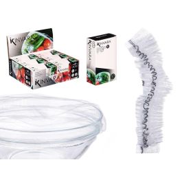 Set 10 Cubrealimentos Kinvara 12.5x7x4 cm, plástico LDPE, transparente/negro (24 Unidades) Precio: 21.88999989. SKU: B1HWPKREJP