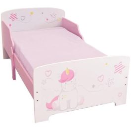 Fun House Cama Licorne 140x70 cm con lamas para niños