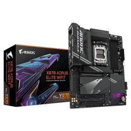 Gigabyte AM5 X870 Aorus Elite Wifi7 ATX Placa Base para AMD Ryzen 9000, Wifi 7, ATX Precio: 309.50000004. SKU: B17M47DWJR