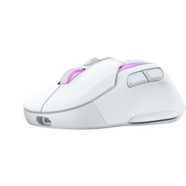 Ratón inalámbrico para juegos - Turtle Beach Kone II Air - Ergonómico - Blanco, Bluetooth, 26.000 DPI, rueda 4D Ratón inalámbrico para juegos - Turtle Beach Kone II Air - Ergonómico - Blanco, Bluetooth, 26.000 DPI, rueda 4D