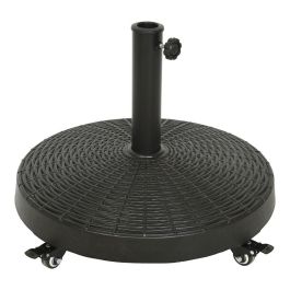 Base para Parasol con Ruedas Negro ø52 cm Polietileno y Acero Precio: 117.69000023. SKU: B1JFN9YL4F