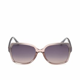 GUESS GU00100 20B Gafas de Sol Cuadradas Mujer, Montura Gris Inyectada, Cristales Degradados Gris Humo 55mm Precio: 67.50000004. SKU: B1JPYJ97KG