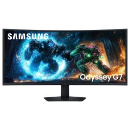 Samsung Monitor Gaming Ultrapanorámico Curvo Odyssey G7 LS40FG756EUXEN 40" 5K2K 180Hz 1ms VA Negro Precio: 1111.88999955. SKU: B17S7HSBNQ