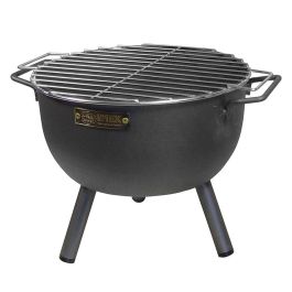 Barbacoa de sobremesa redonda con parrilla zincada ø30x28cm imex el zorro Precio: 63.89000013. SKU: S7919198