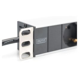 Digitus Regleta de enchufes 19" 1HE con 8 tomas, perfil de aluminio, 2m cable, Negro Precio: 55.89000043. SKU: B1DTJAVTF7