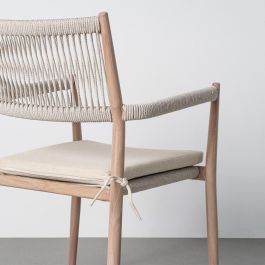 Silla Acero-Rattán Pe Exterior 55 X 55 X 85 cm