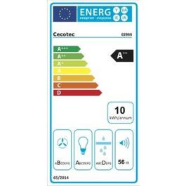 Campana Convencional Cecotec Bolero Flux IT 525500 Acero 550 m3/h